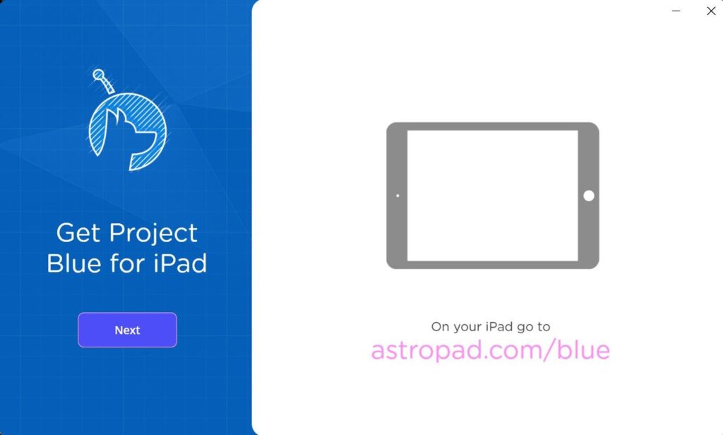 astropad project blue